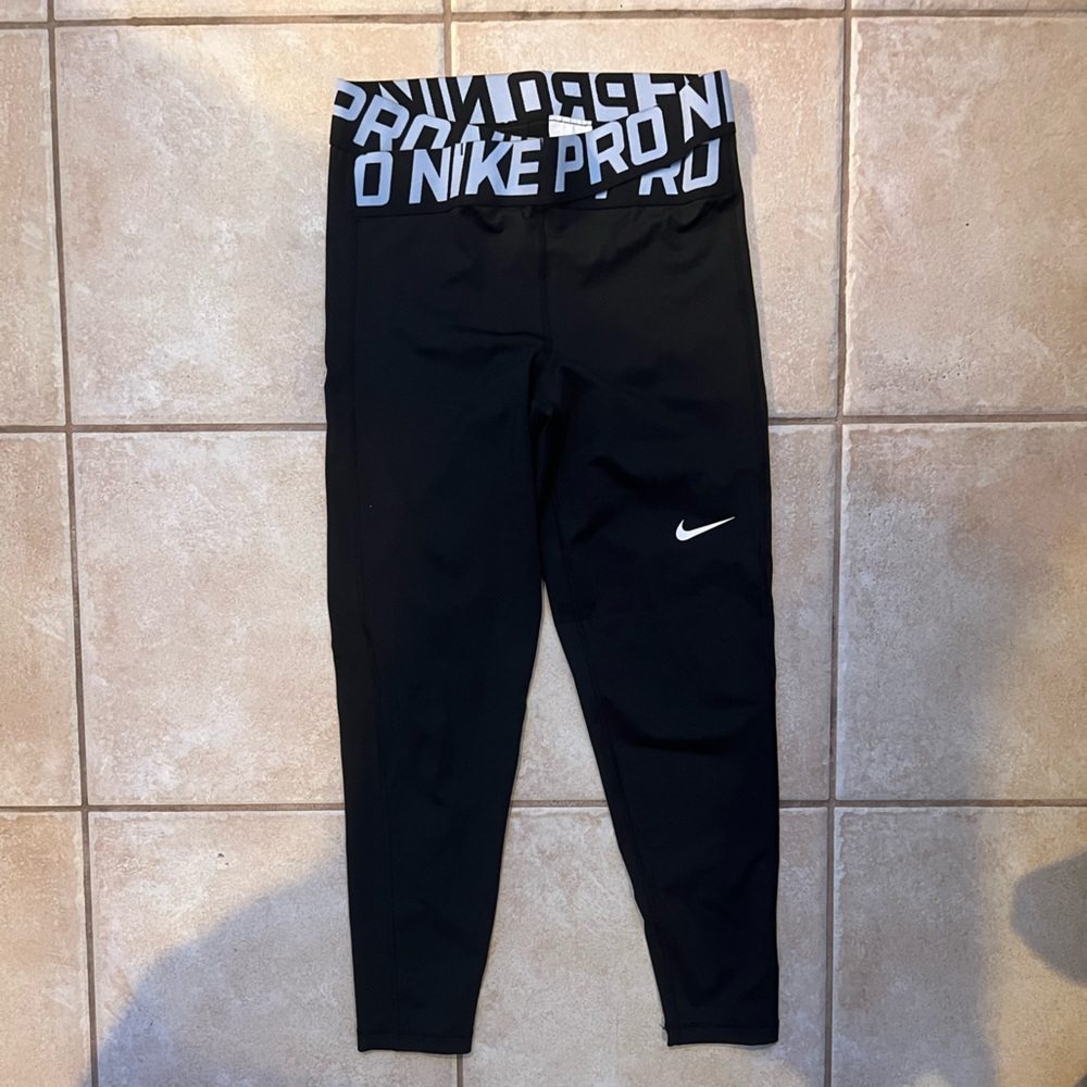 Nike pro cross over leggings